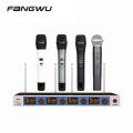 Hochwertiges UHF-VHF-Wireless-Profi-Karaoke-Mikrofon